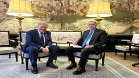 Cumhurbaşkanı Erdoğan, ABD Başkanı Trump ile görüştü