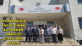 Diyarbakır’a tayini çıkan Kaymakam Akbulut, Çivril’den ayrıldı