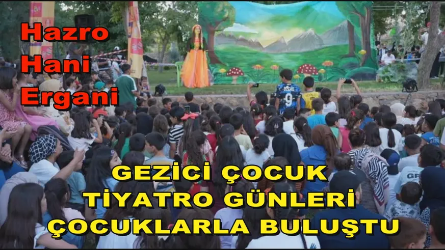 Gezici Çocuk Tiyatro Günleri çocuklarla buluştu