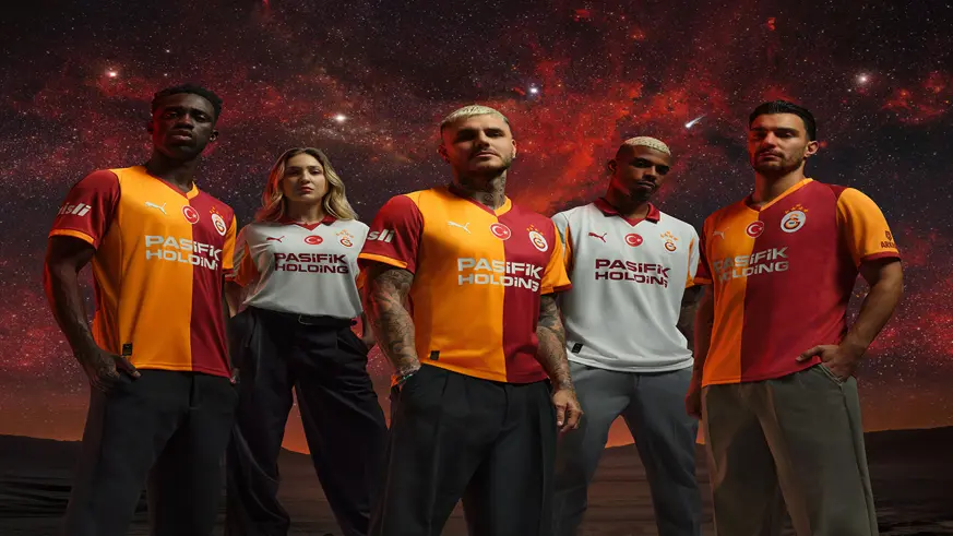 Galatasaray Futbol Takımı'nın yeni sezon formaları tanıtıldı
