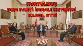 Kurtulmuş DEM Parti İmralı heyetini kabul etti