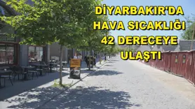 Diyarbakır'da hava sıcaklığı 42 dereceye ulaştı