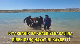 Diyarbakır'da Kralkızı Barajı'na giren genç hayatını kaybetti