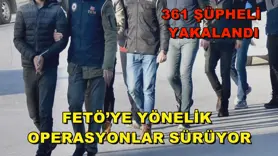 FETÖ’ye yönelik operasyonlar sürüyor