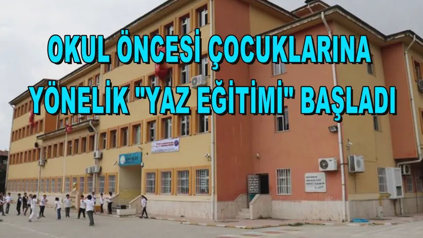 Okul öncesi çocuklarına yönelik 
