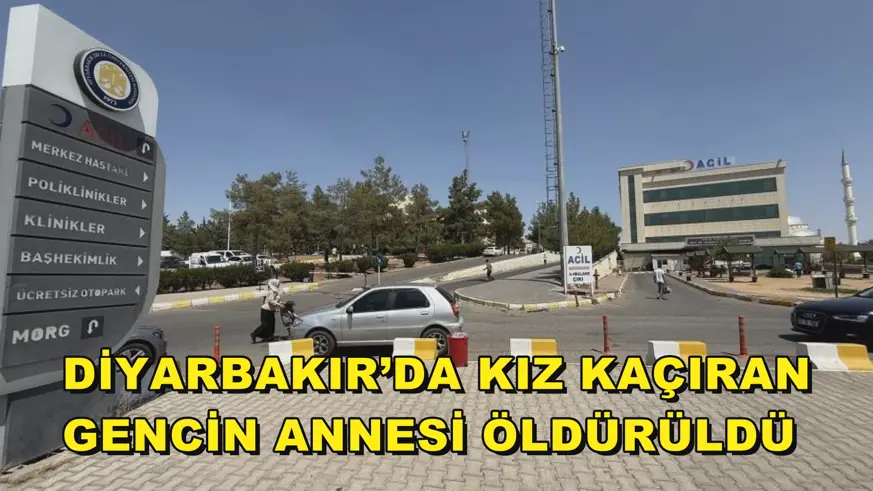 Diyarbakır’da kız kaçıran gencin annesi öldürüldü