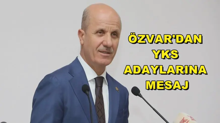 Özvar'dan YKS adaylarına mesaj