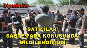 Satıcılar sahte para konusunda bilgilendirildi
