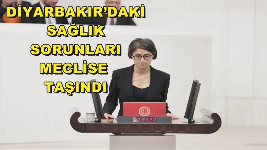 DİYARBAKIR’DAKİ SAĞLIK SORUNLARI MECLİSE TAŞINDI