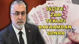 İŞÇİYE ZAM TEKLİFİ BAYRAMDAN SONRA
