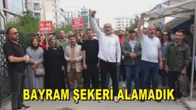 Bayram şekeri alamadık