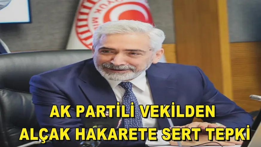 AK PARTİLİ VEKİLDEN ALÇAK HAKARETE SERT TEPKİ