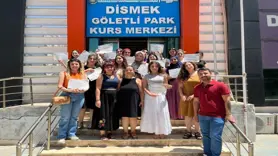 Bilgisayar eğitimlerini tamamlayan kadınlara sertifikaları verildi