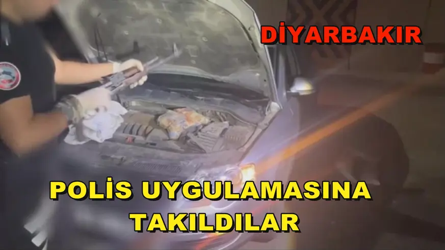 Polis uygulamasına takıldılar