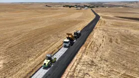 8 Mahalle ve 11 mezra yolu asfaltlandı