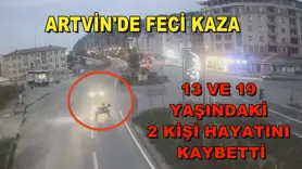 Artvin'de feci kaza