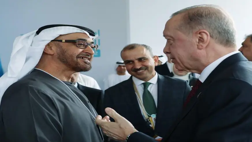 Erdoğan, Al Nahyan ile görüştü