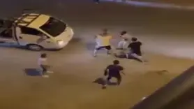 Kadınlara rahatsızlık verdiği iddia edilen şahsa mahalle dayağı