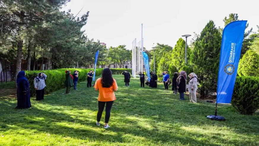 Vatandaşlara sabah sporları etkinliği