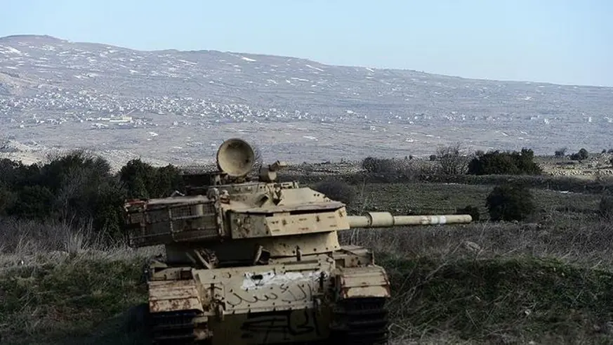 İsrail, Suriye ordusuna ait tankları vurdu