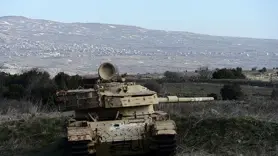 İsrail, Suriye ordusuna ait tankları vurdu