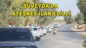 Süveyda'da ateşkes ilan edildi