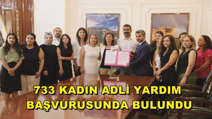 733 kadın adli yardım başvurusunda bulundu
