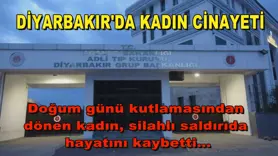 Diyarbakır'da kadın cinayeti