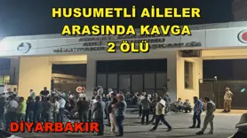 Husumetli aileler arasında kavga