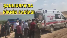 Şanlıurfa'da piknik faciası
