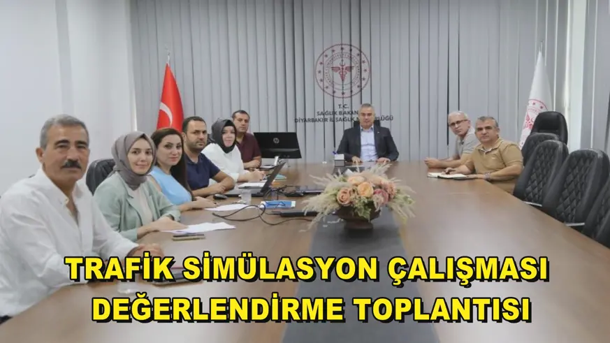 Trafik simülasyon çalışması değerlendirme toplantısı