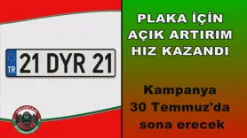 PLAKA İÇİN AÇIK ARTIRIM HIZ KAZANDI