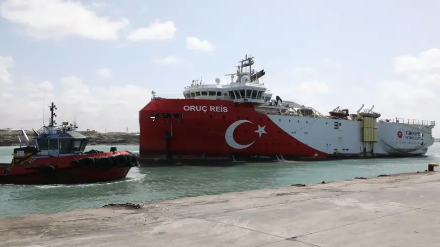 Oruç Reis vatana dönüş yaptı