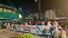 Diyarbakır'da İsrail'in Gazze'ye saldırılarına protesto