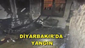 Diyarbakır'da yangın