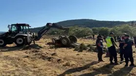 Traktörün altında kalan çift hayatını kaybetti