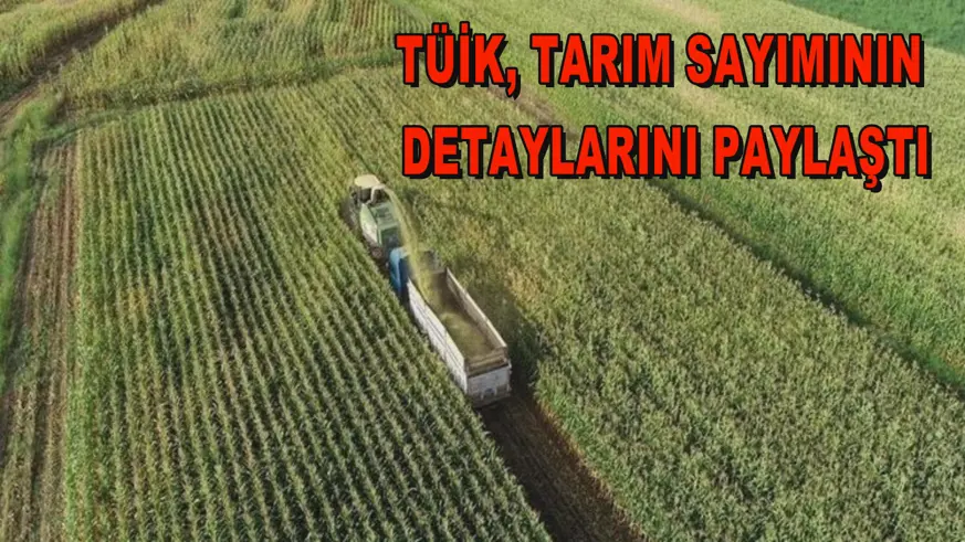 TÜİK, tarım sayımının detaylarını paylaştı