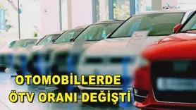 Otomobillerde ÖTV oranı değişti