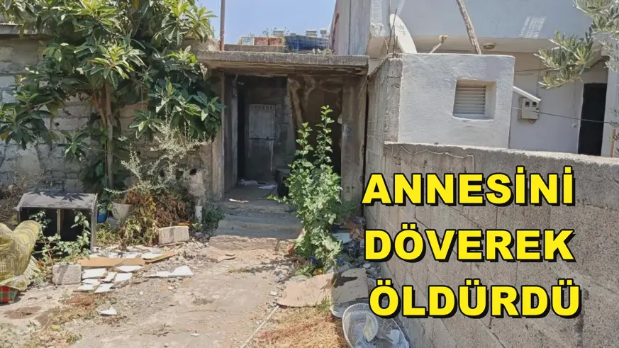 Annesini döverek öldürdü