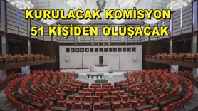 Kurulacak komisyon 51 kişiden oluşacak