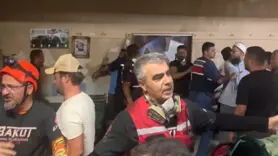 Yangın yerinde hırsızlık iddiası ortalığı karıştırdı