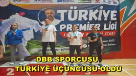 DBB sporcusu Türkiye üçüncüsü oldu
