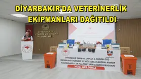 Diyarbakır'da veterinerlik ekipmanları dağıtıldı