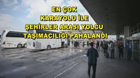 En çok karayolu ile şehirler arası yolcu taşımacılığı pahalandı