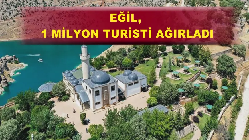 Eğil, 1 milyon turisti ağırladı