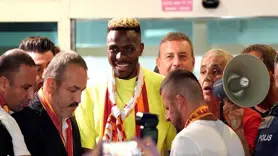 Victor Osimhen, İstanbul'a geldi