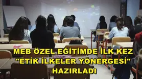 MEB özel eğitimde ilk kez 