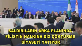 Saldırıların arka planında Filistin halkına diz çöktürme siyaseti yatıyor