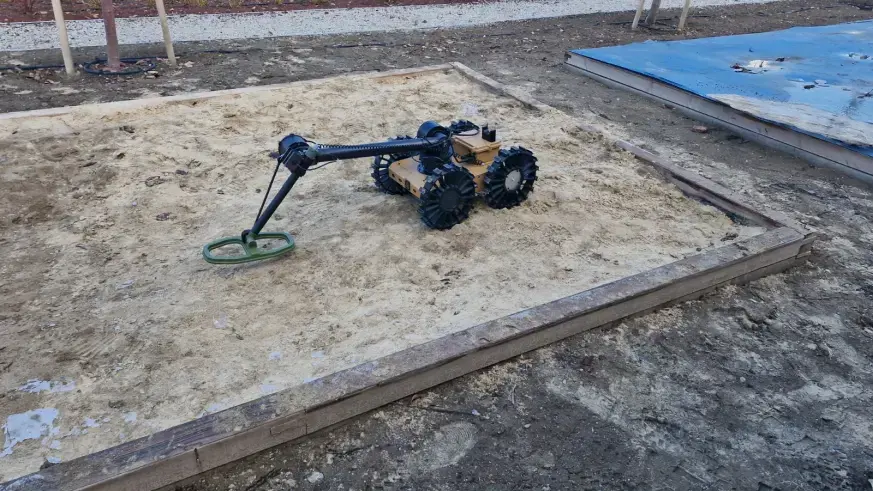 Mayın avcı robotu göreve hazırlanıyor