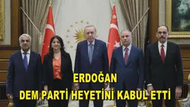 Erdoğan, DEM Parti heyetini kabul etti